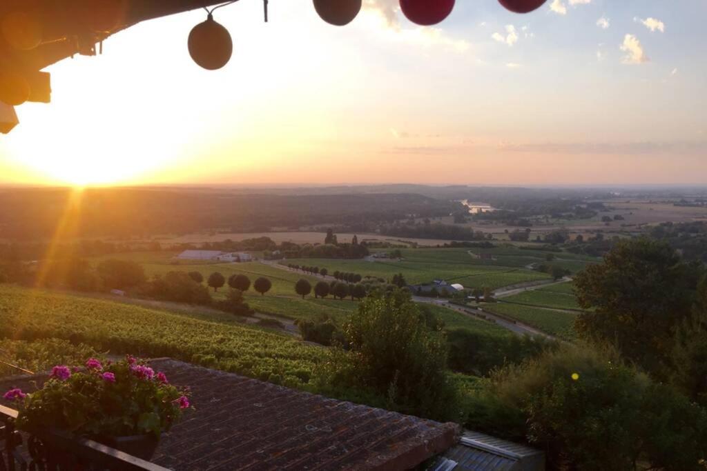 Vue Panoramique Sur Le Vignoble Apartman Sancerre Kültér fotó